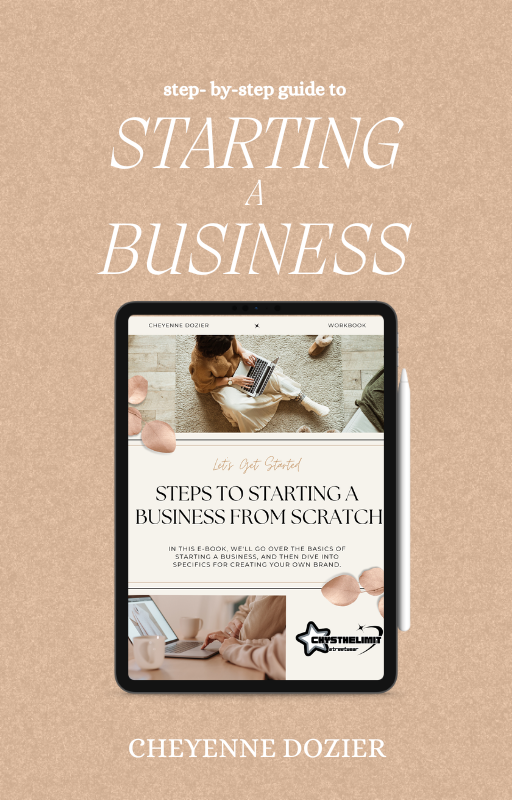 Step-by-Step Guide to Starting a Business Ebook & Workbook